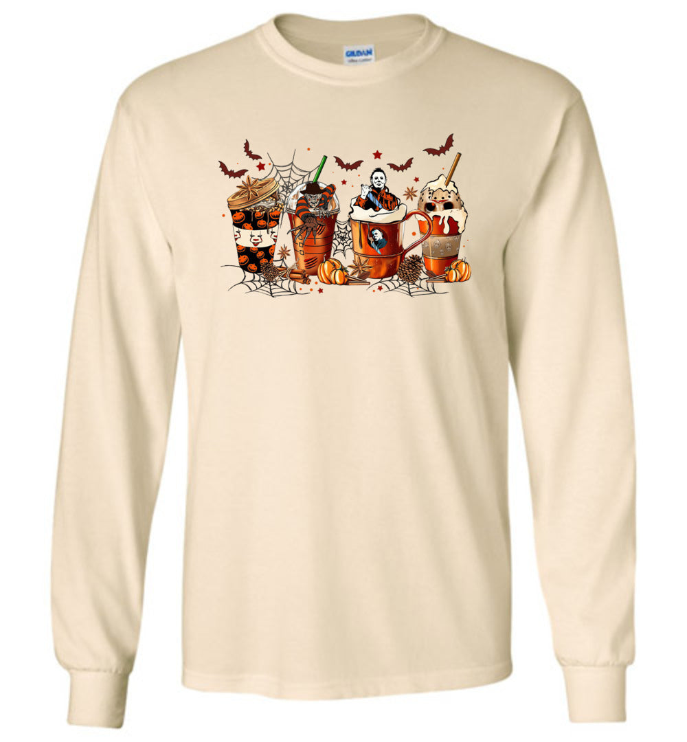 Spooky Cups Halloween Long Sleeve T-shirt
