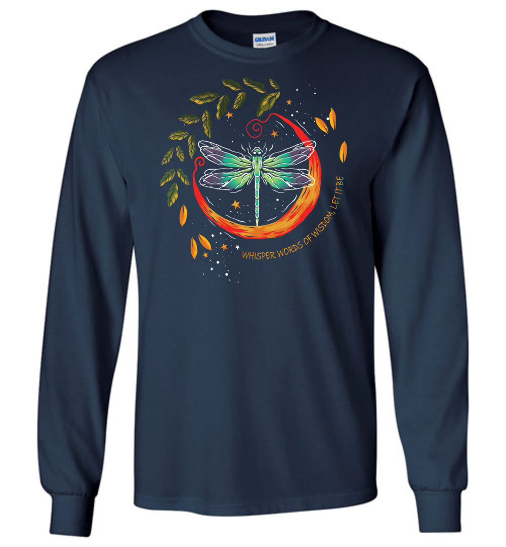 Let It Be Dragonfly Long sleeves T-shirts