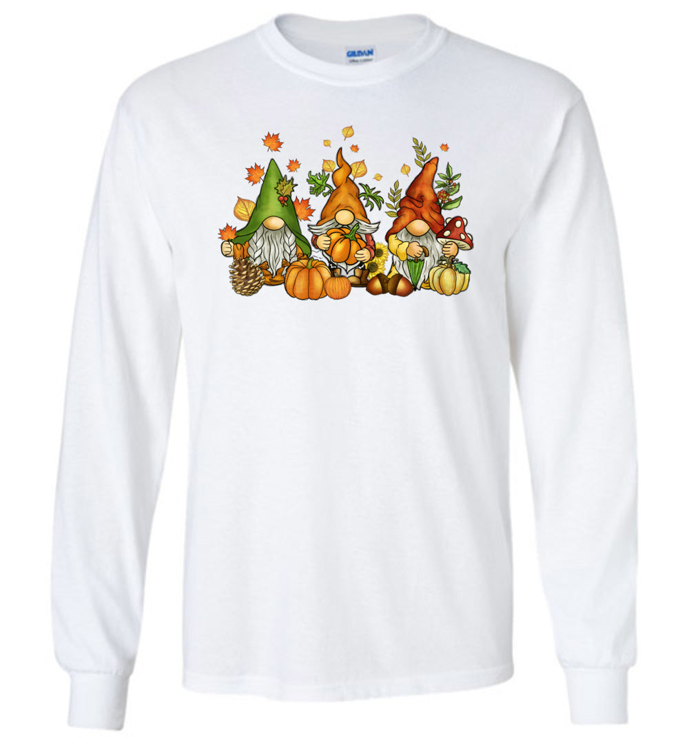 Fall Gnomies Long Sleeve T-shirt