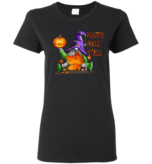 Happy Fall Y'all Short-Sleeve T-Shirt