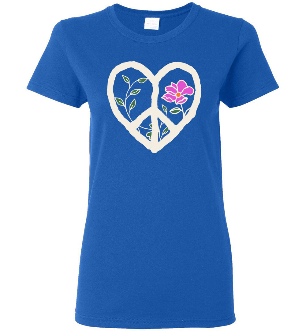 Peaceful Heart Short-Sleeve T-Shirt