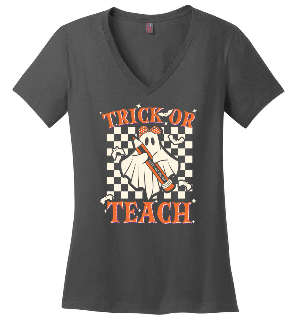 Treat Or Teach V-necks