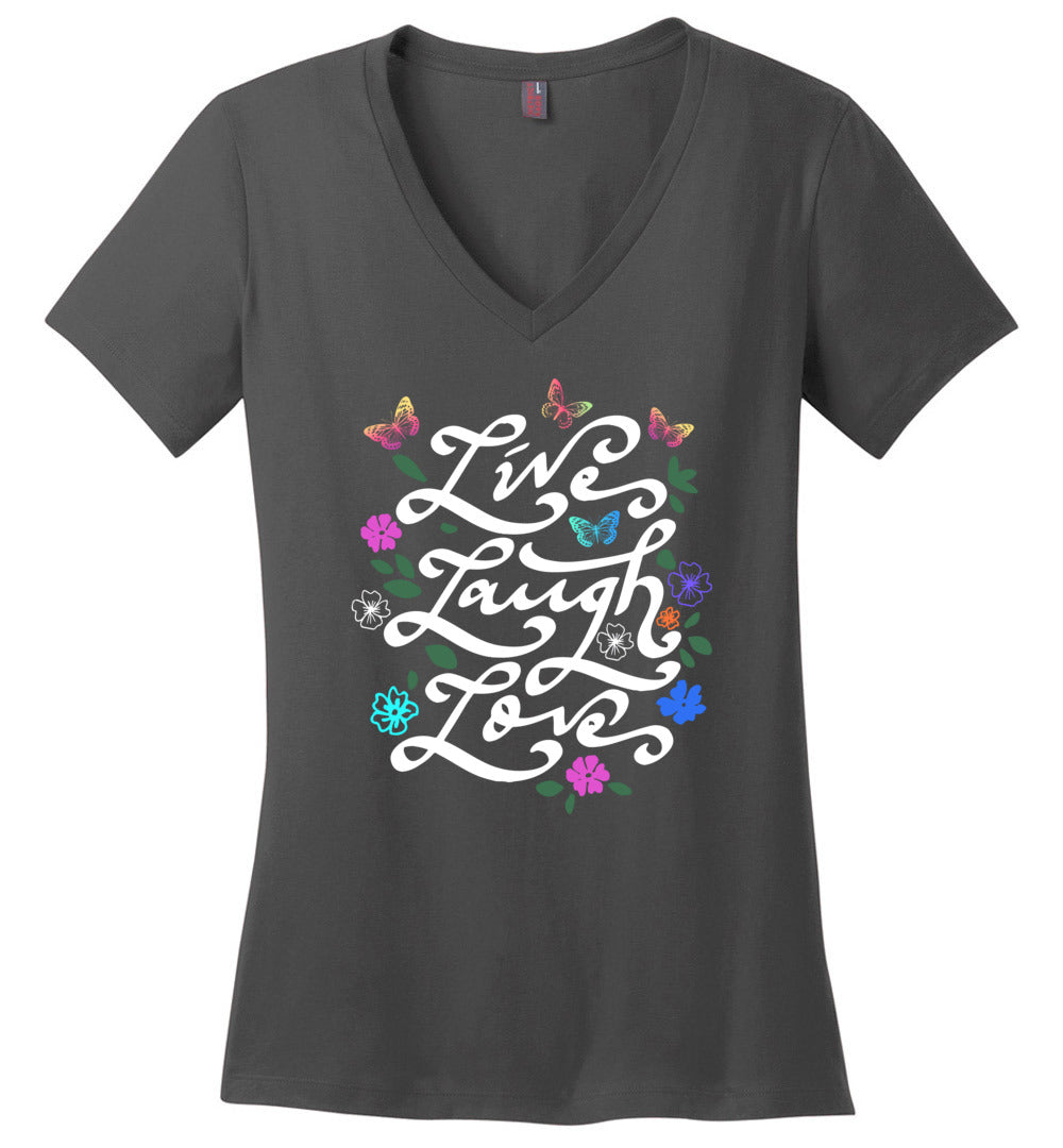 Live Laugh Love V-necks