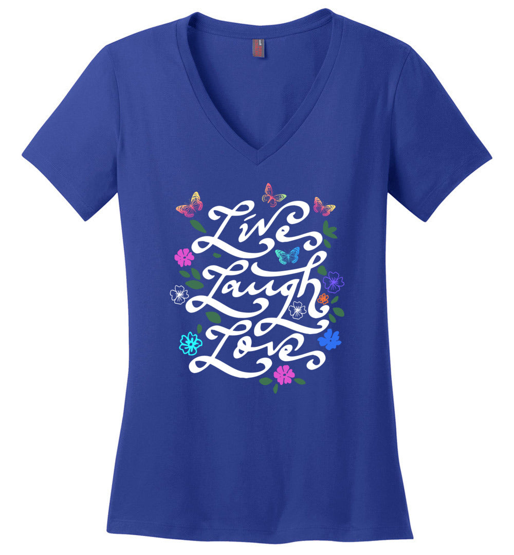 Live Laugh Love V-necks