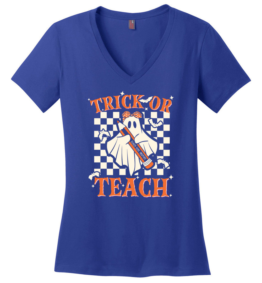 Treat Or Teach V-necks