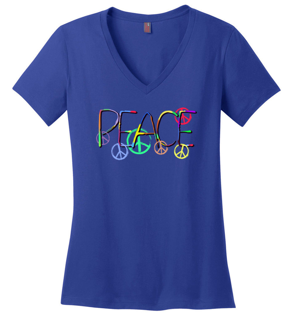 Peace V-necks
