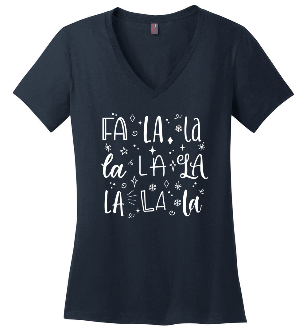 Fa La La V-necks