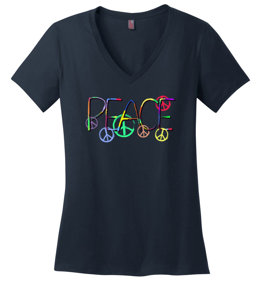 Peace V-necks