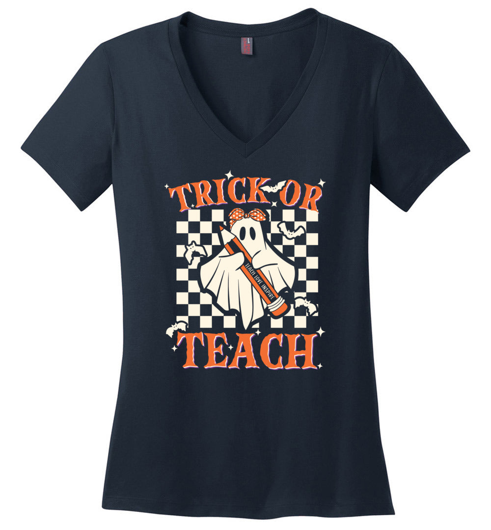 Treat Or Teach V-necks