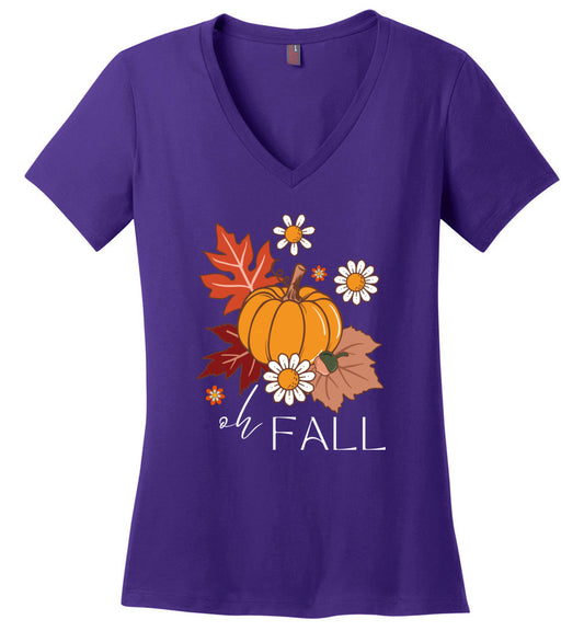 Oh Fall V-neck