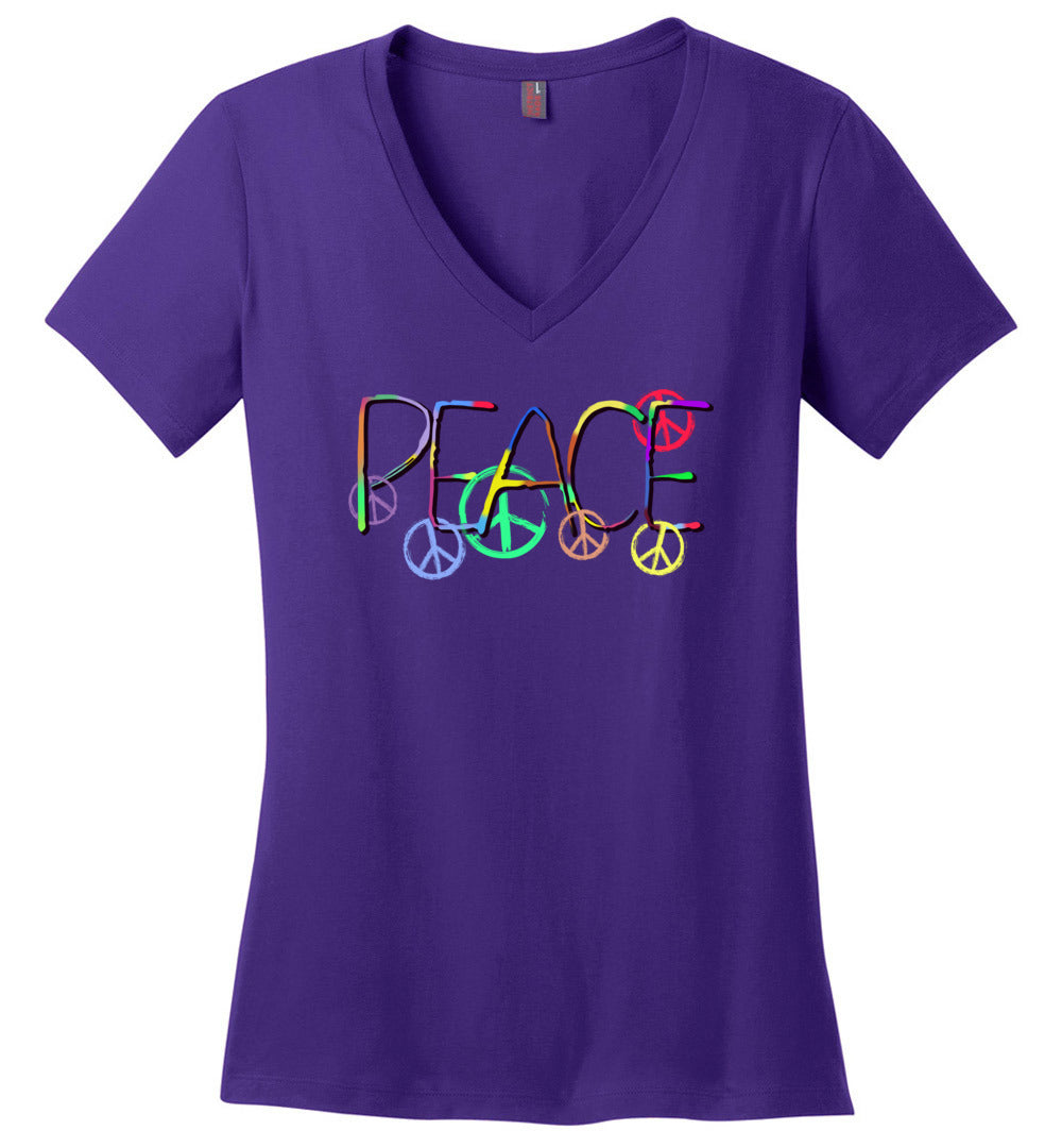 Peace V-necks