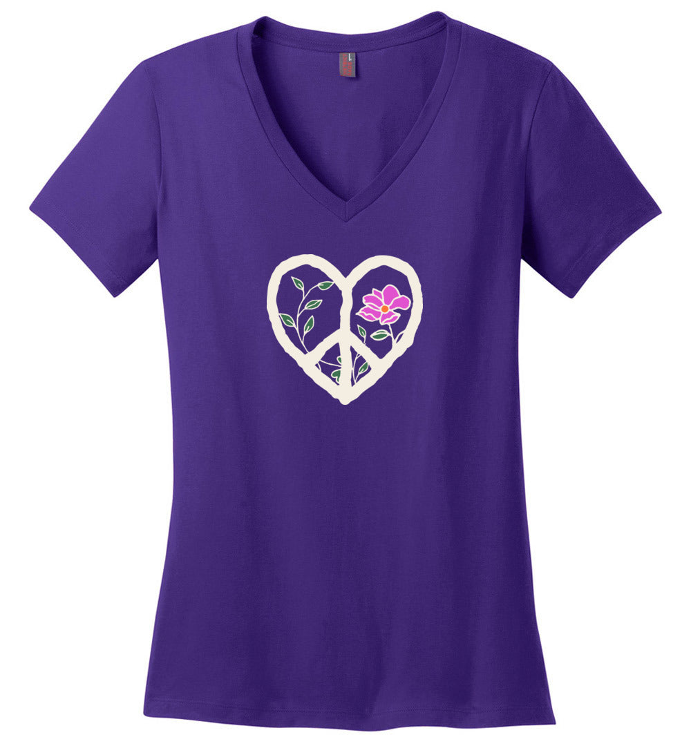 Peaceful Heart V-necks