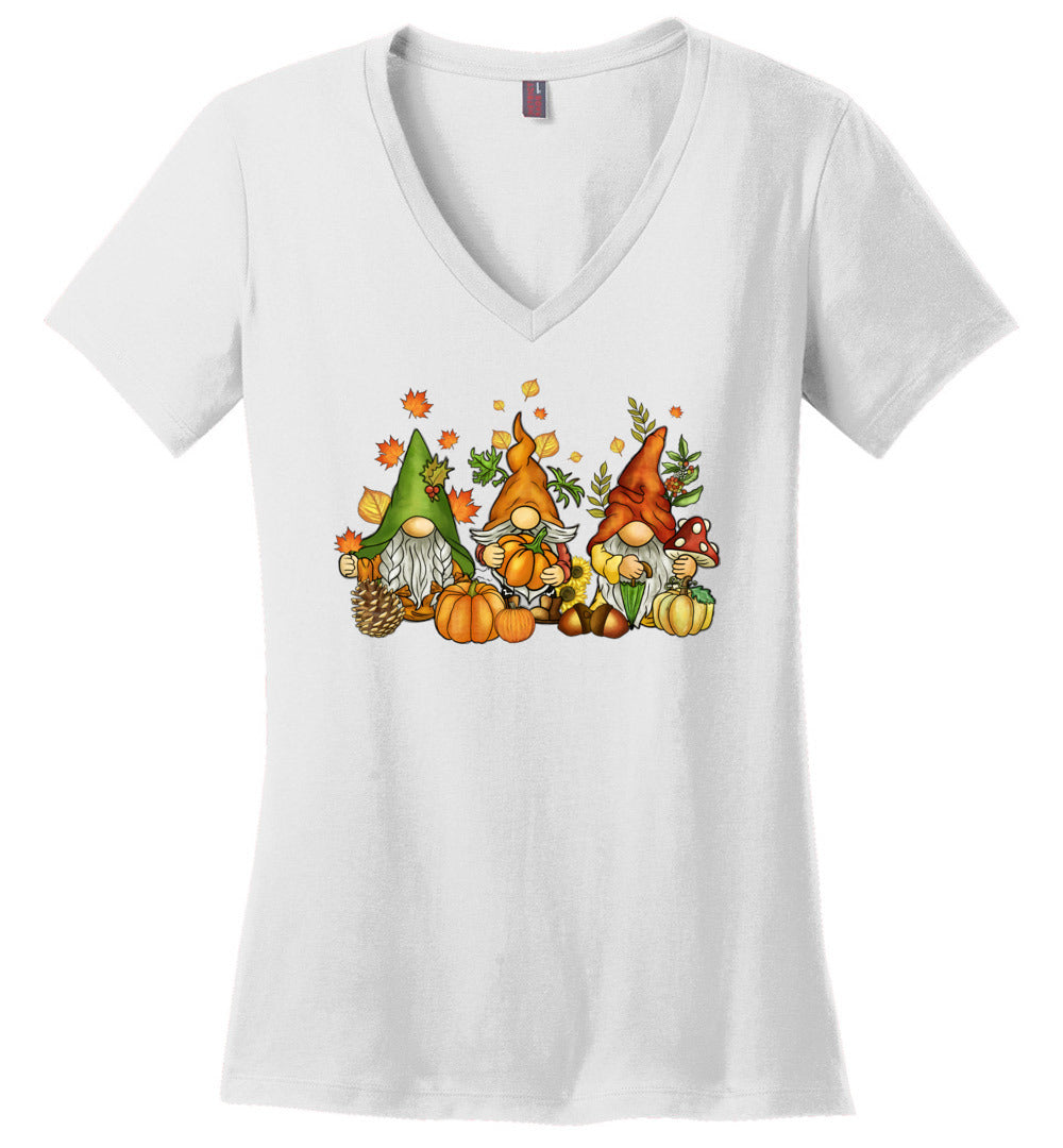 Autumn Gnomies V-necks