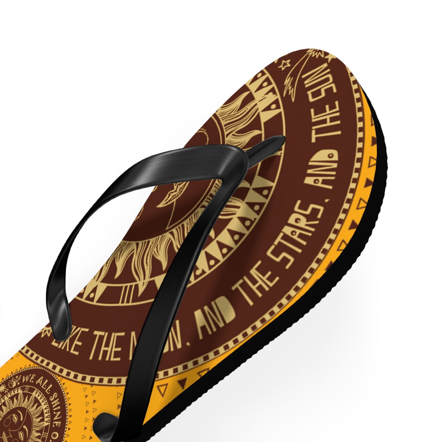 We All Shine On - Unisex Flip Flops