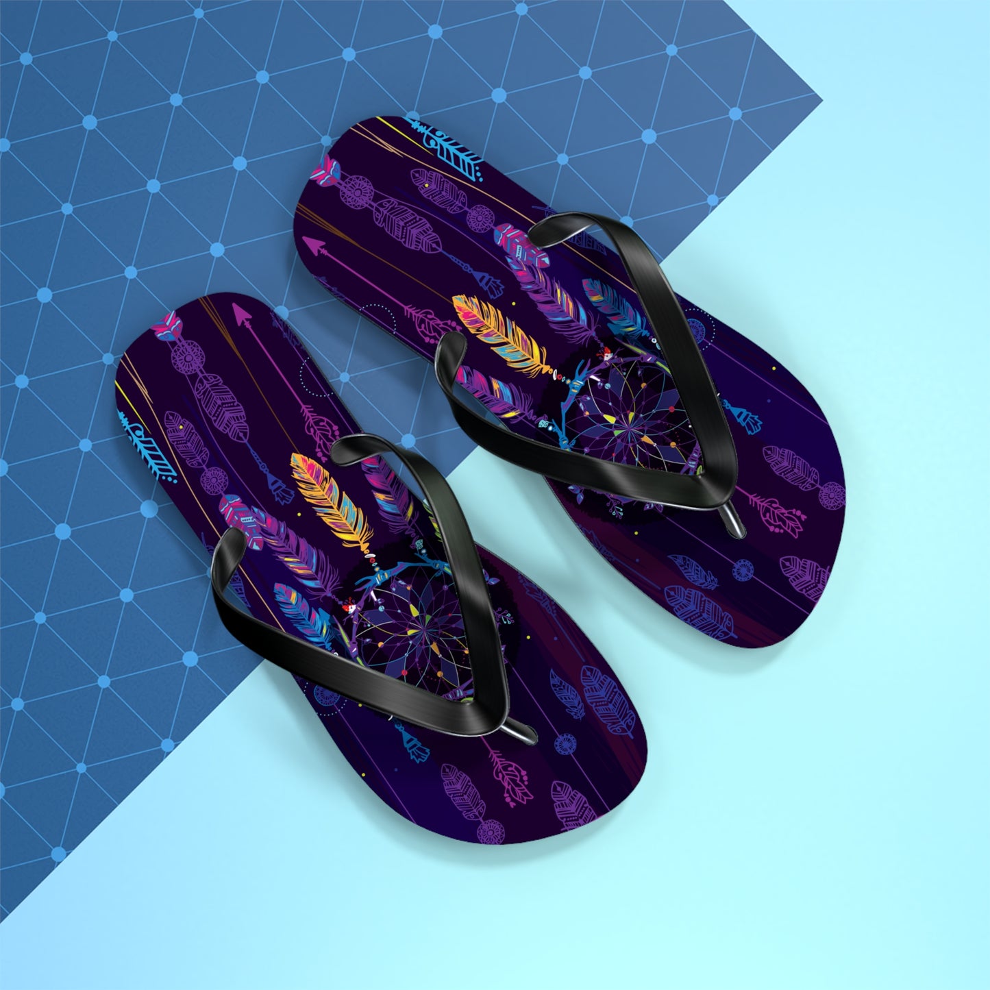Dream Catcher - Unisex Flip Flops
