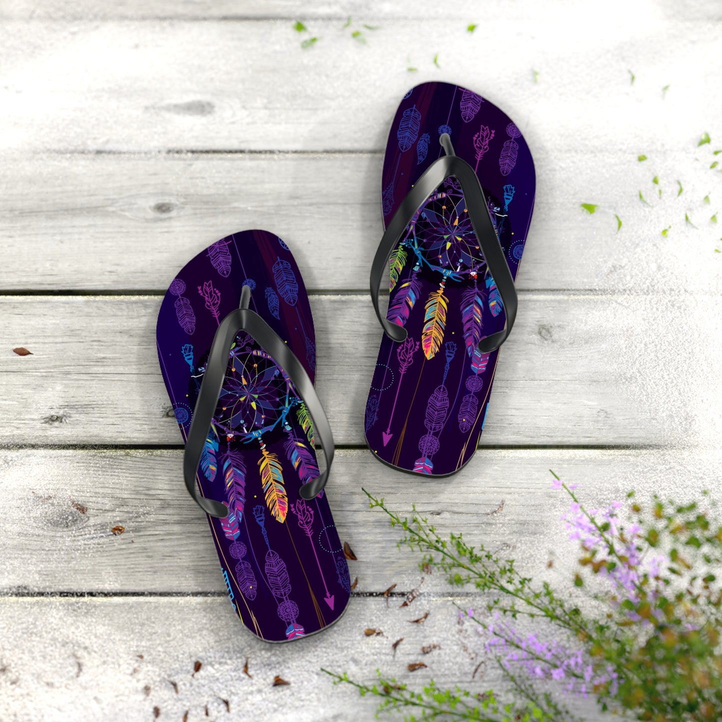 Dream Catcher - Unisex Flip Flops