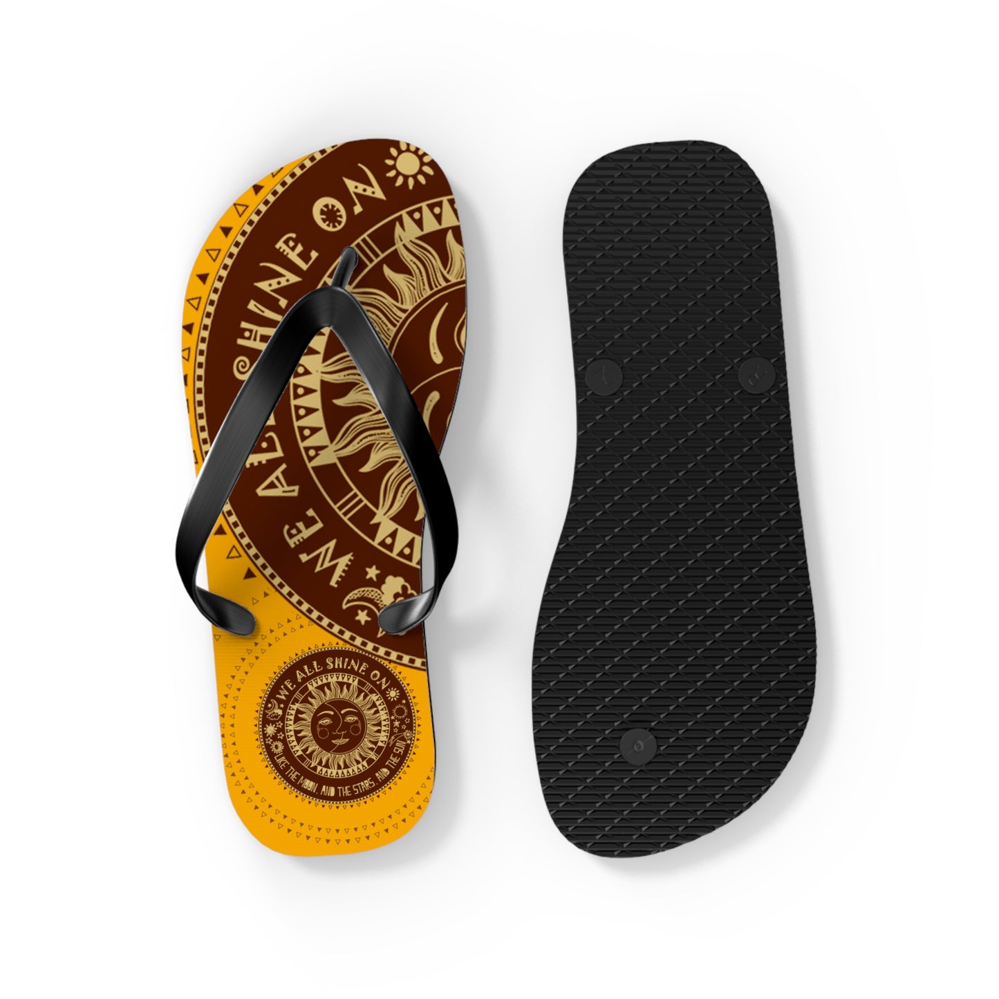 We All Shine On - Unisex Flip Flops