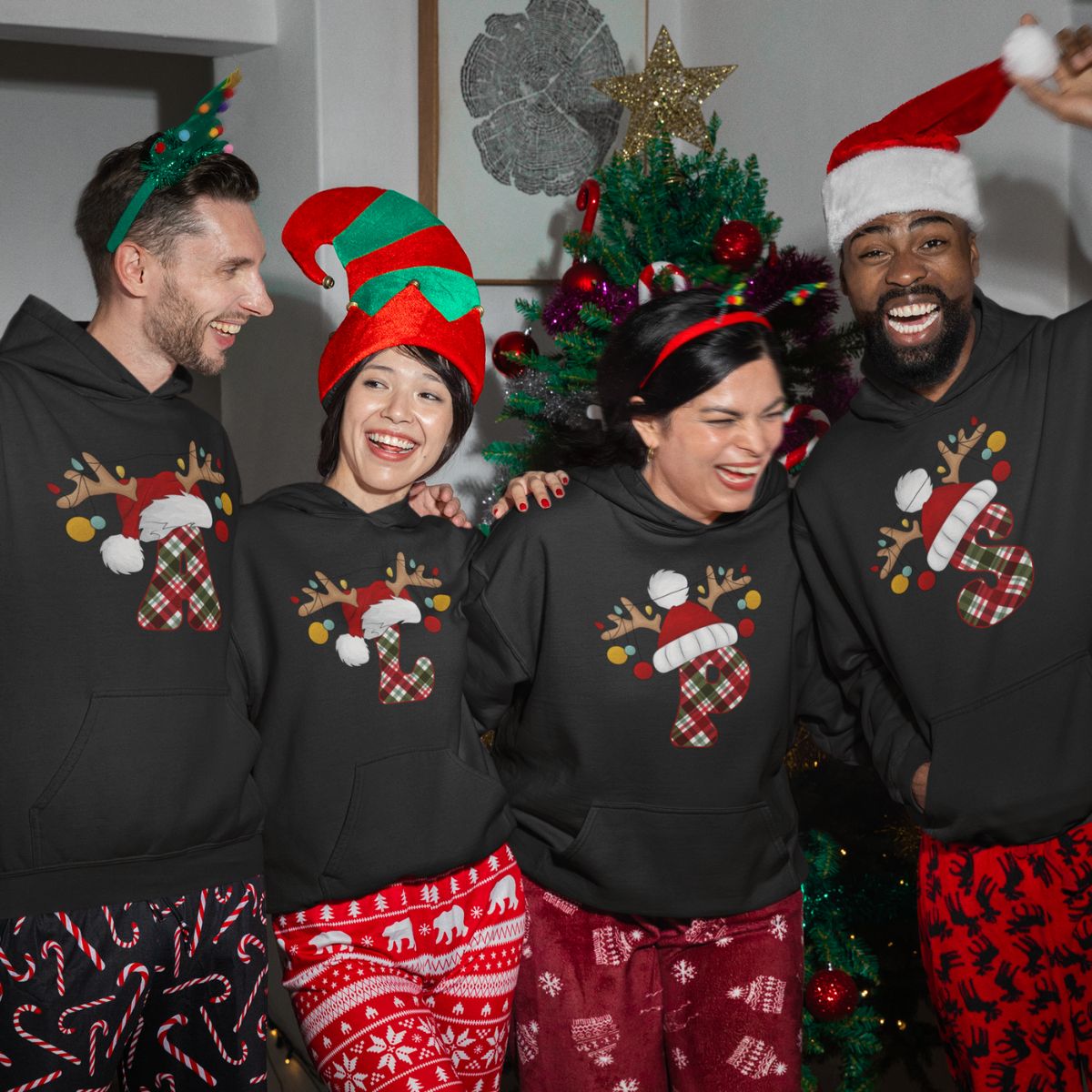 Matching Family Christmas Heavy Blend Hoodie