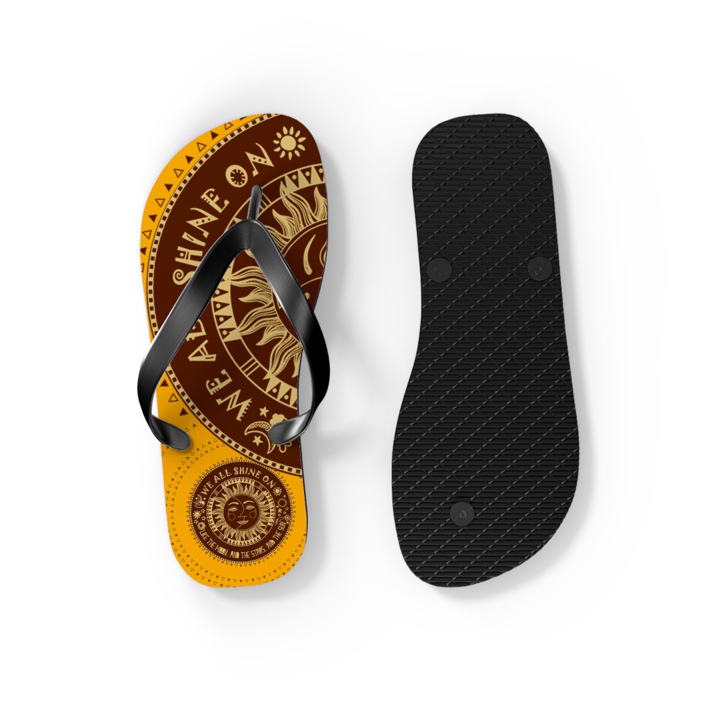 We All Shine On - Unisex Flip Flops