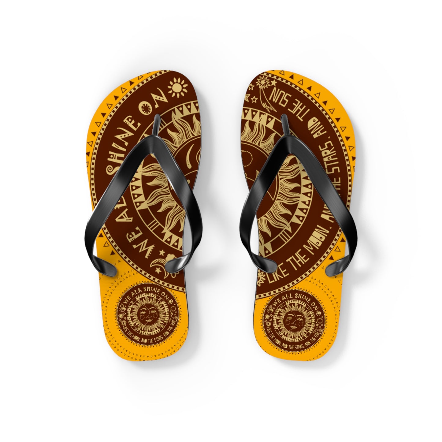 We All Shine On - Unisex Flip Flops