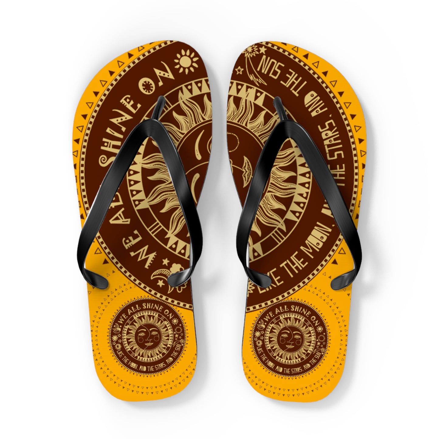 We All Shine On - Unisex Flip Flops