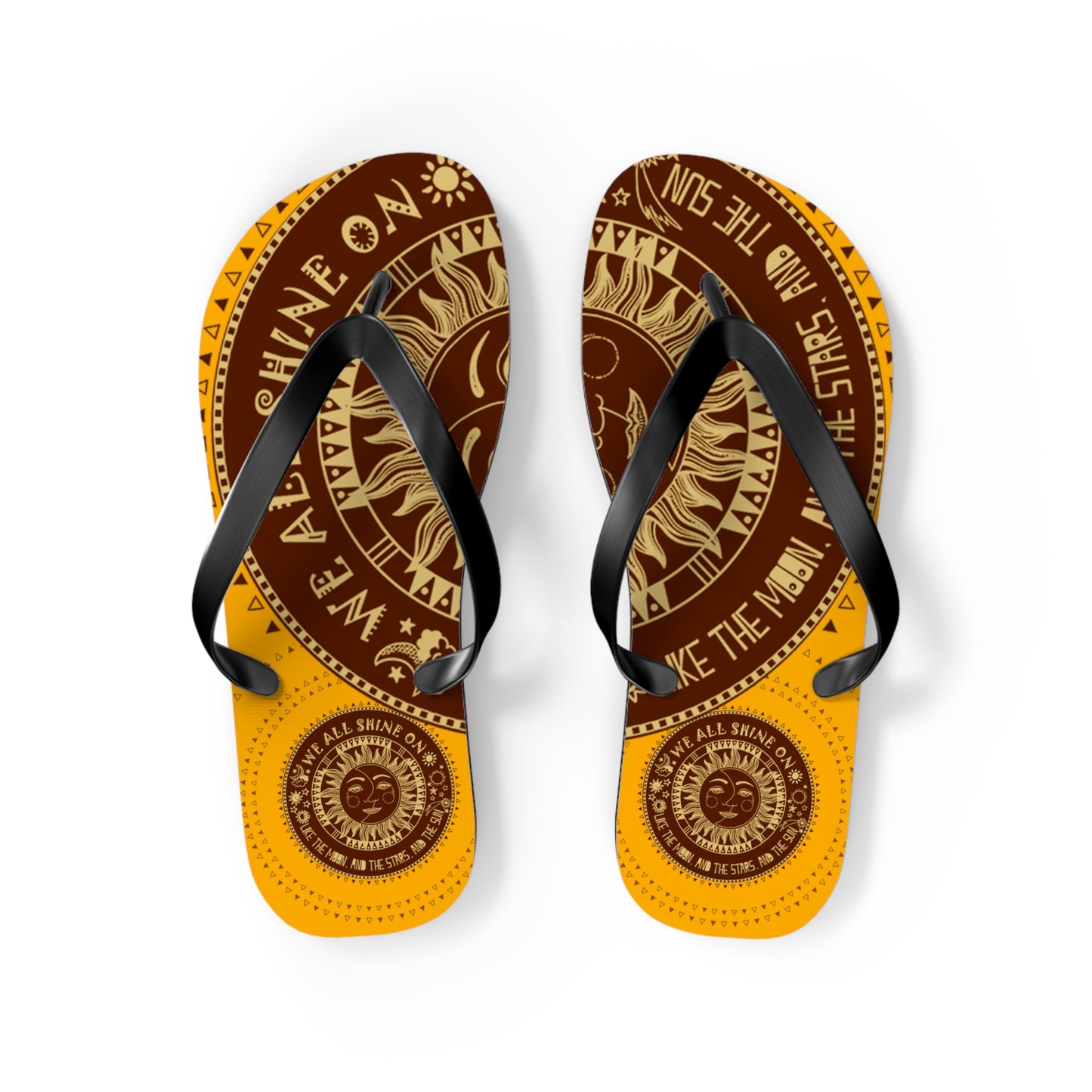 We All Shine On - Unisex Flip Flops