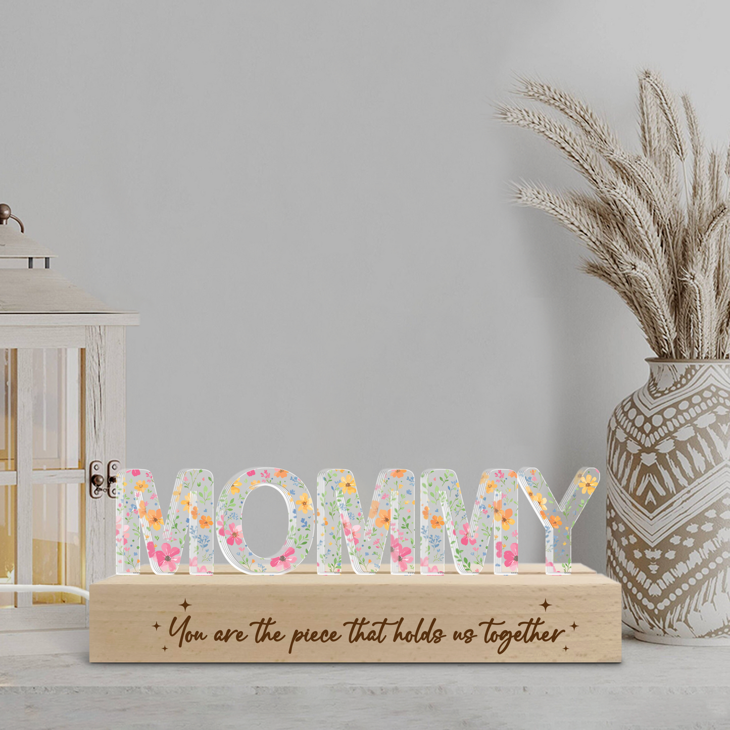 Personalized Word Night Light