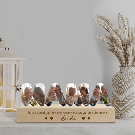 Personalized Word Night Light