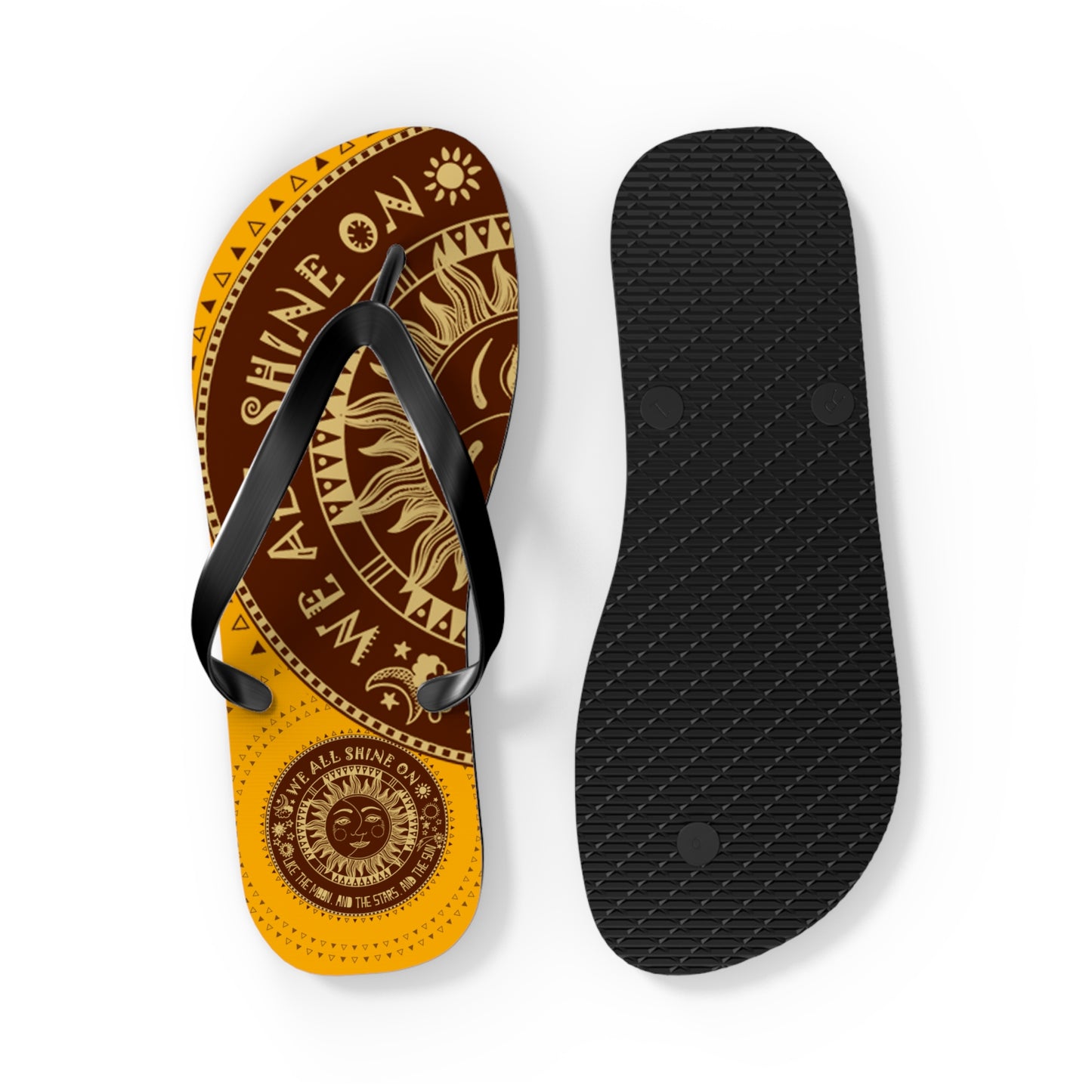 We All Shine On - Unisex Flip Flops