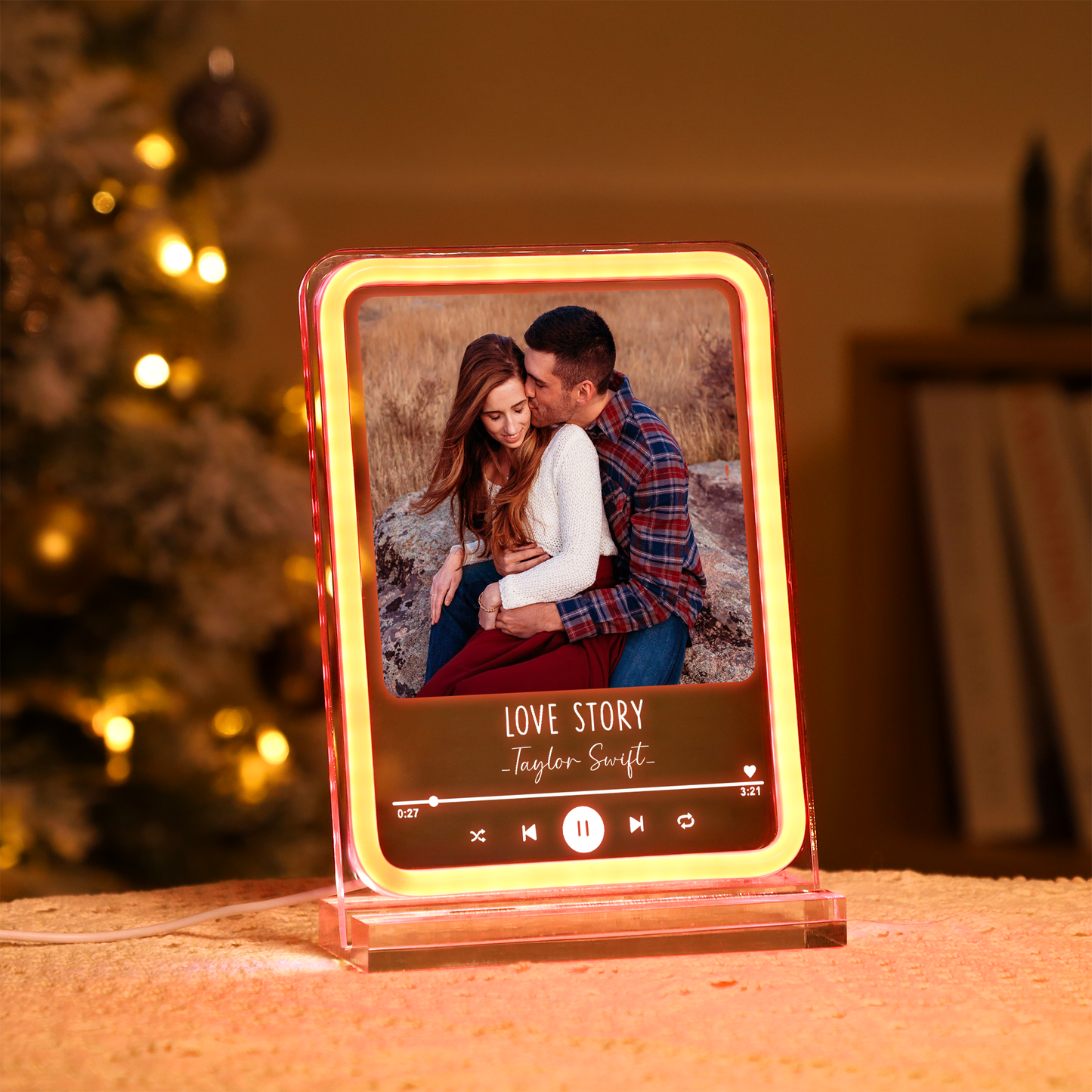 Custom Photo Night Light Frame