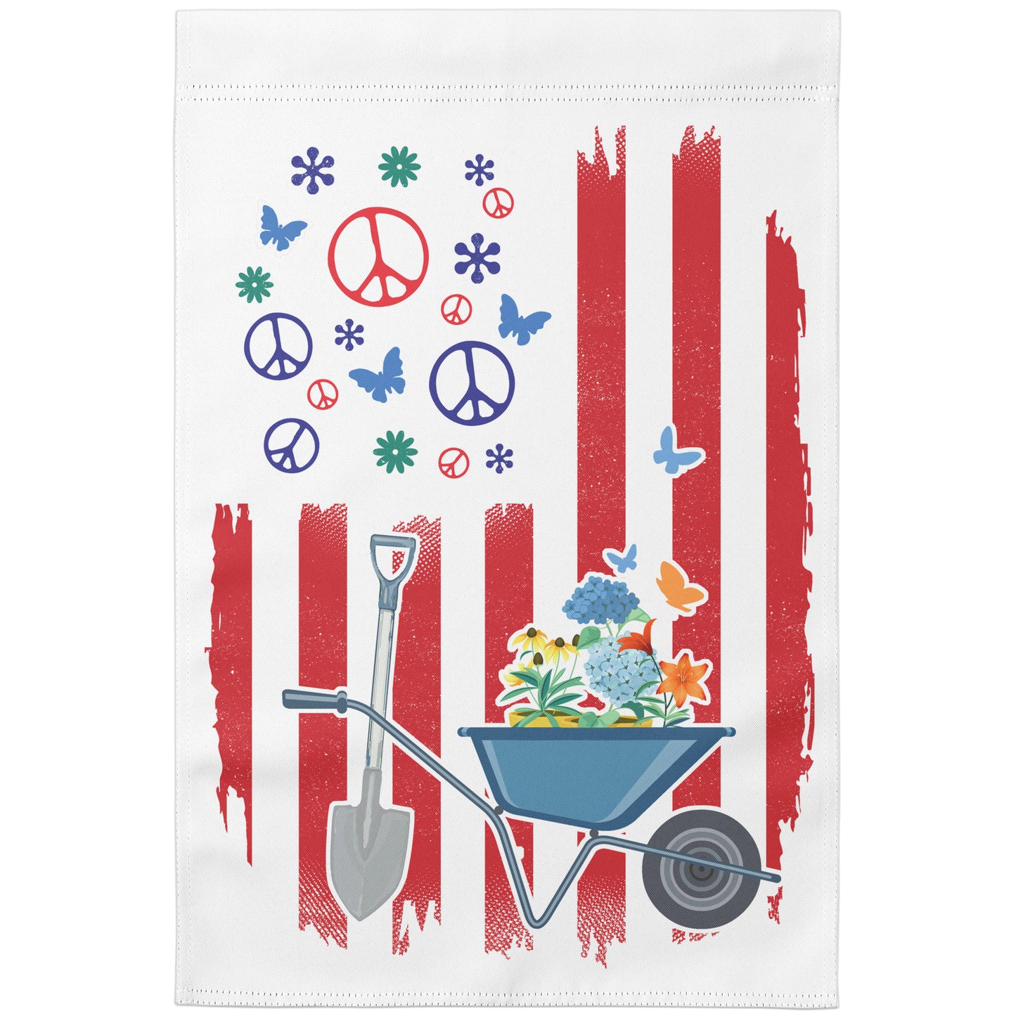 4th July Garden Flag