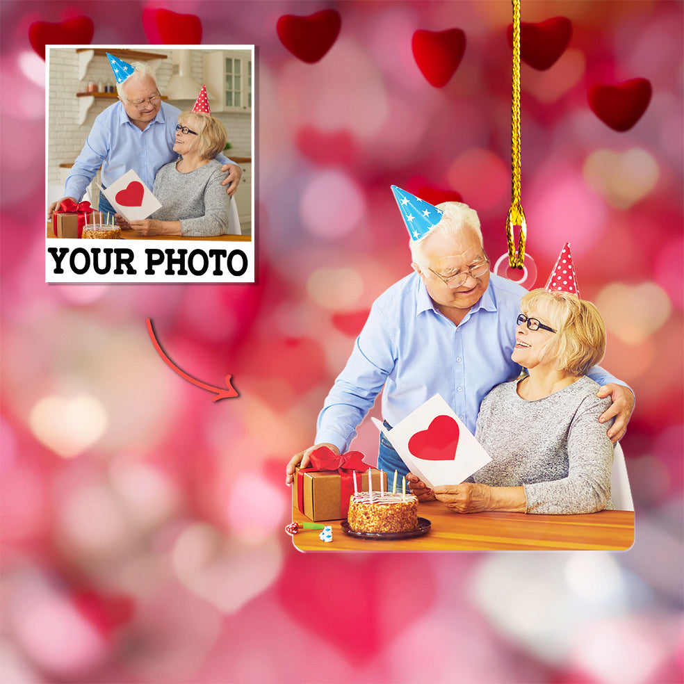 Custom Acrylic Valentine's Ornament