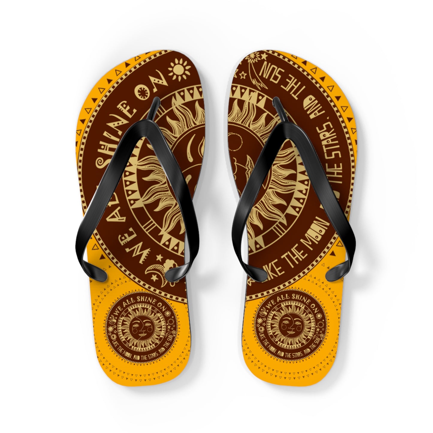 We All Shine On - Unisex Flip Flops
