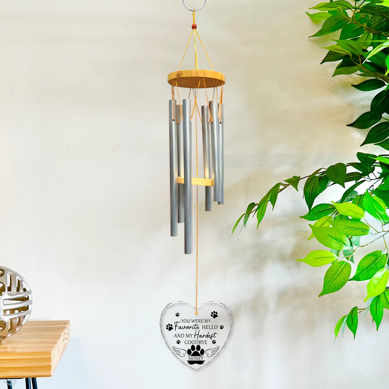 Whispers of Love Memorial Wind Chimes