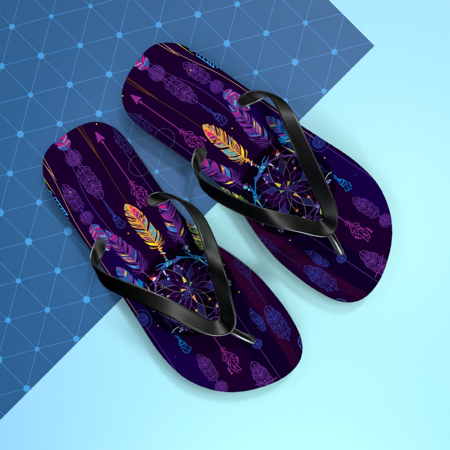 Dream Catcher - Unisex Flip Flops