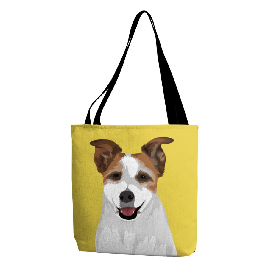 Personalized Pet Art Tote Bag