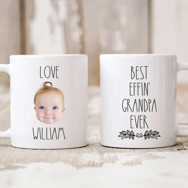 Best Grandpa Ever - Customized Mug