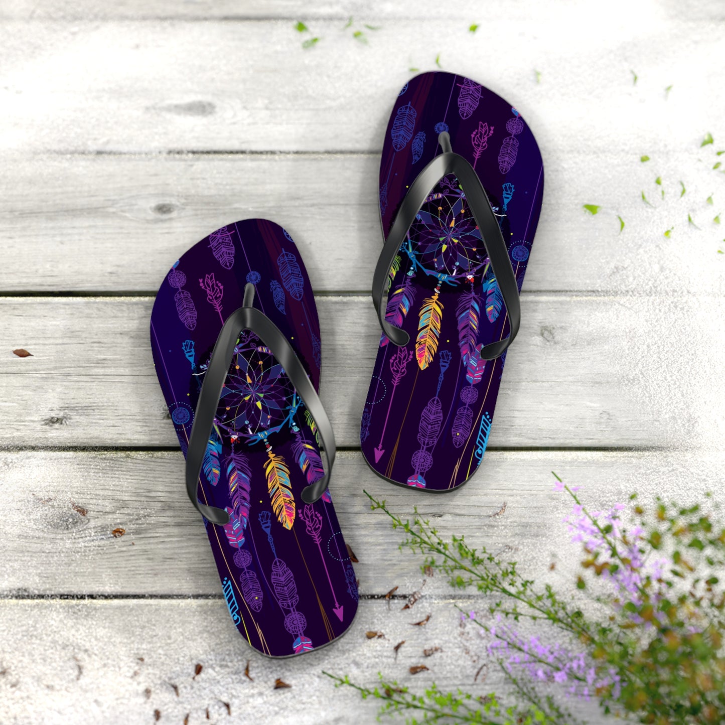 Dream Catcher - Unisex Flip Flops