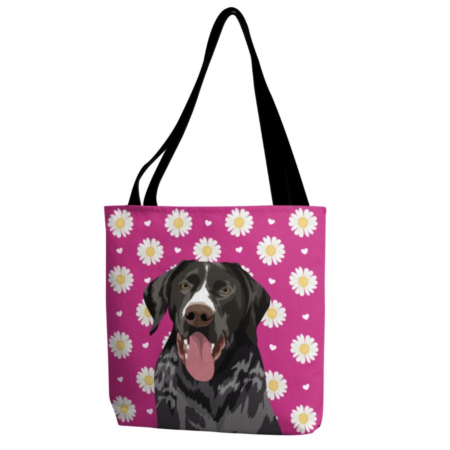 Daisy Pet Portrait Tote