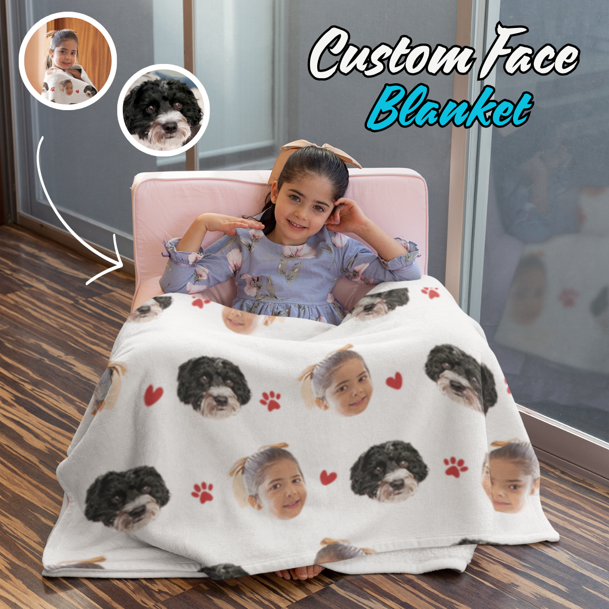 Custom Face Blanket