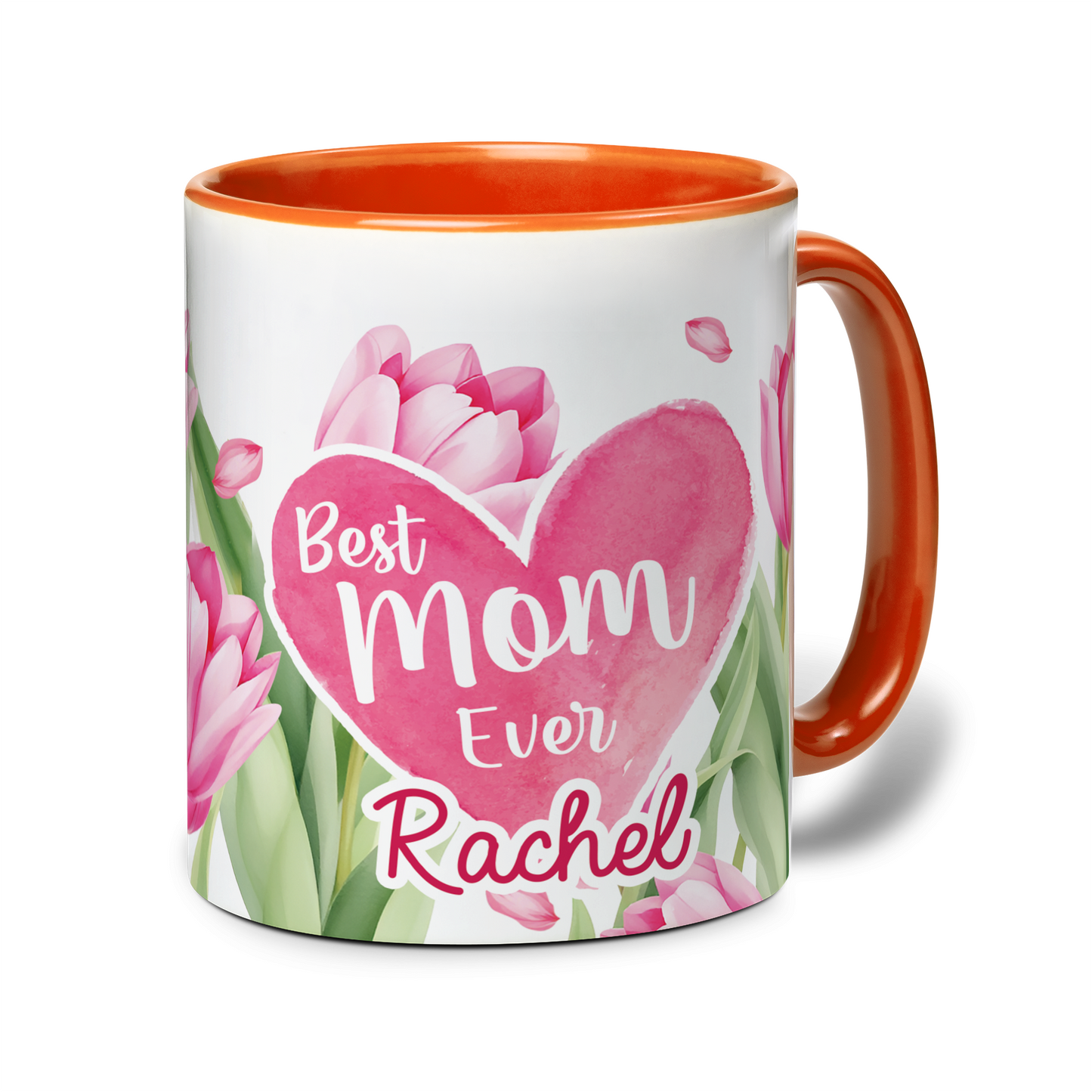 Tulip Floral Mug β Custom Mother's Day Gift