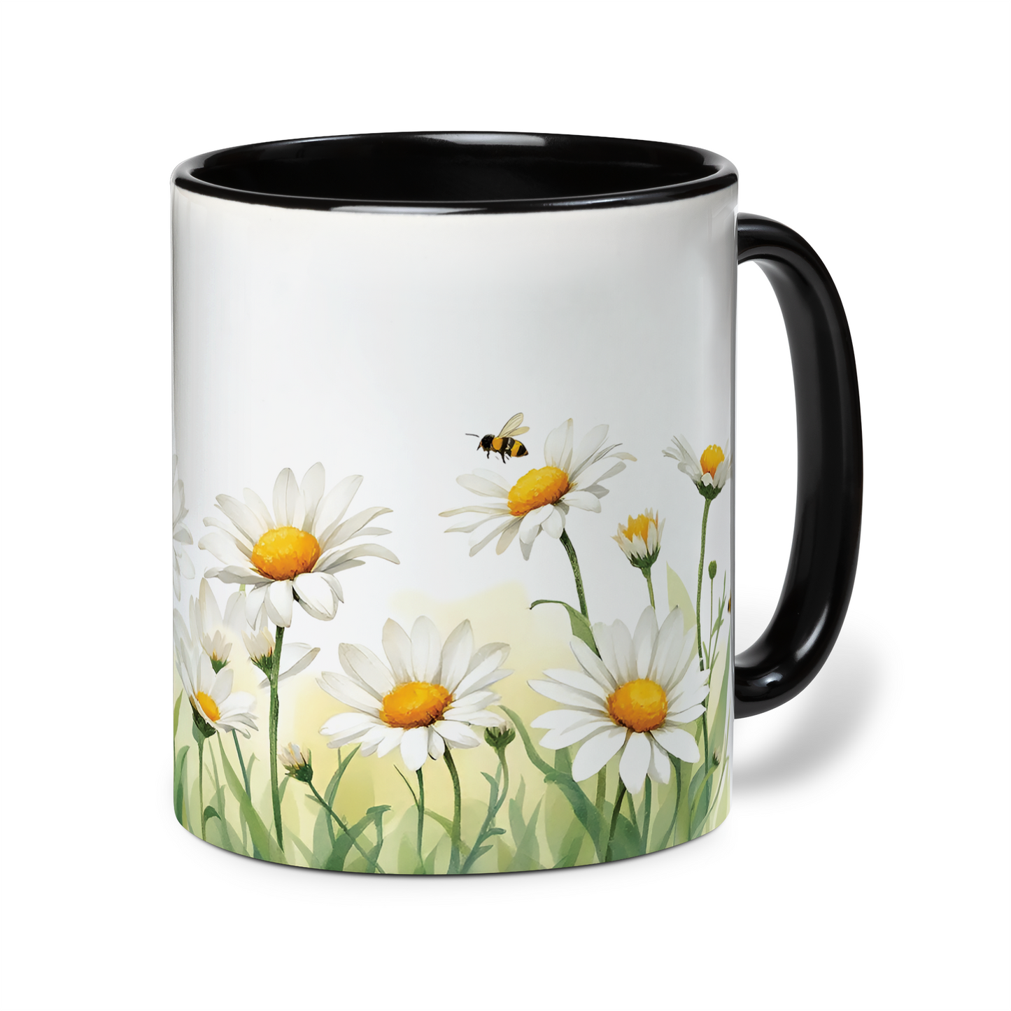 Personalized Floral Mug