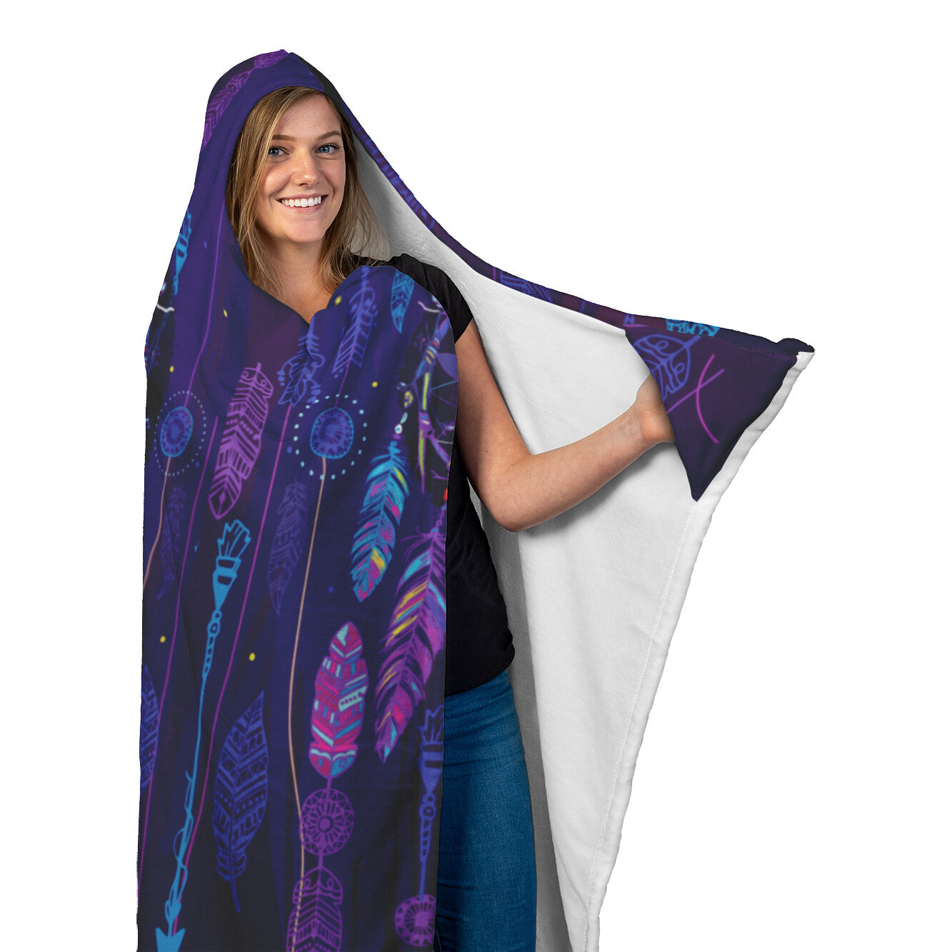 Dream Catcher Hooded Blanket