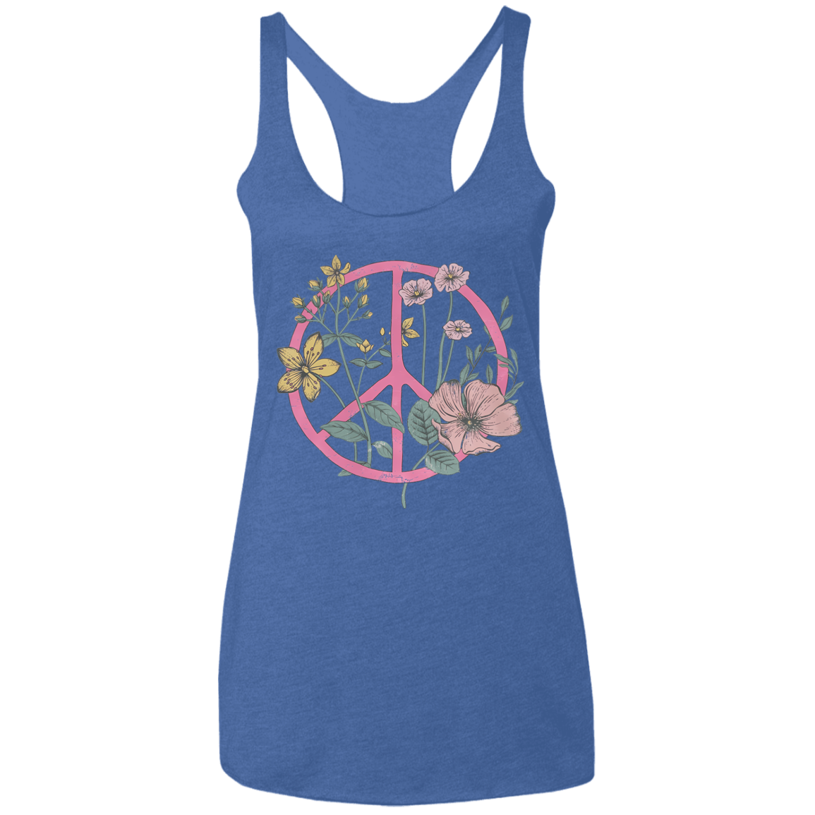 Hippie Circle Flower Tank