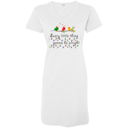 Little Birds Ladies' V-Neck Fine Jersey Cover-Up