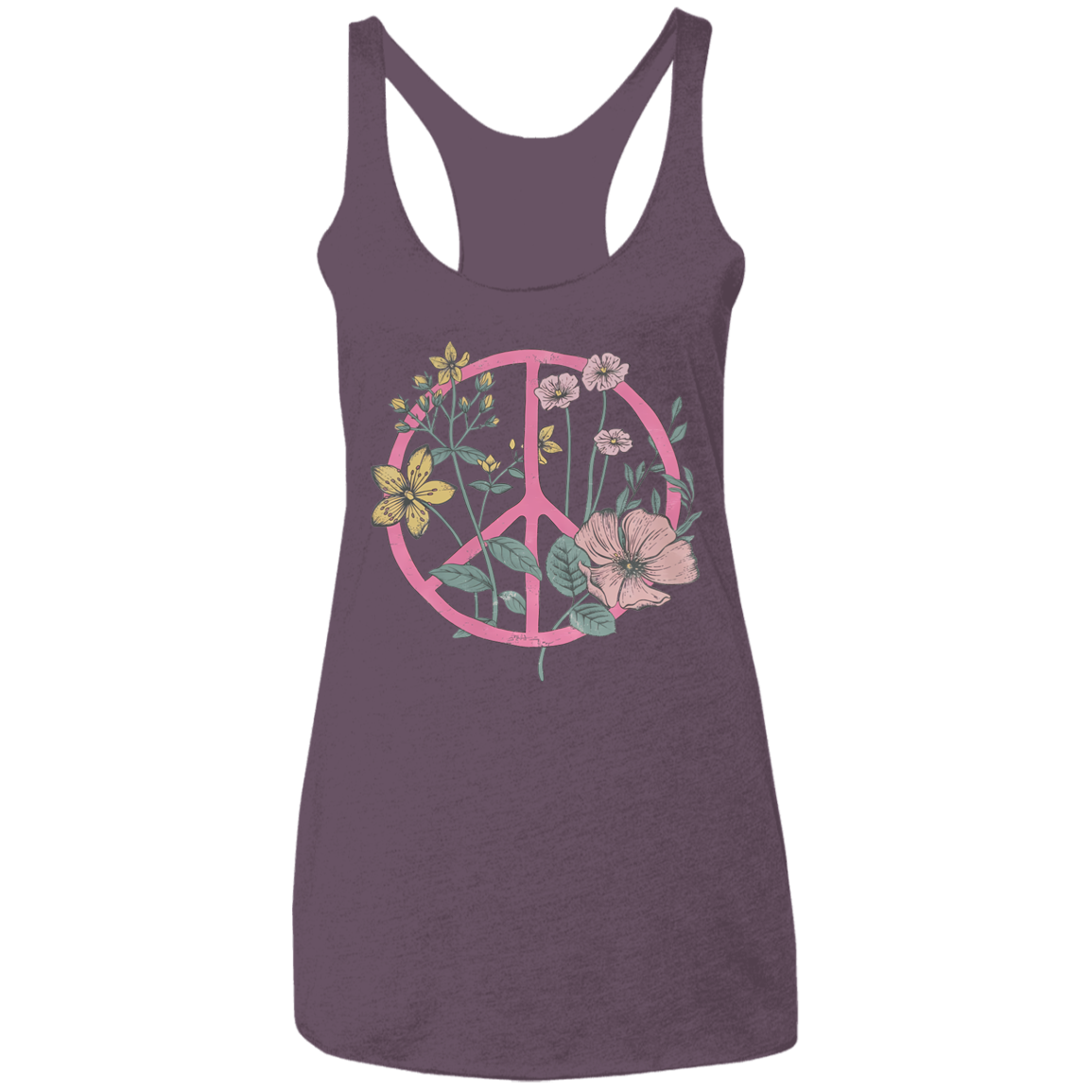 Hippie Circle Flower Tank