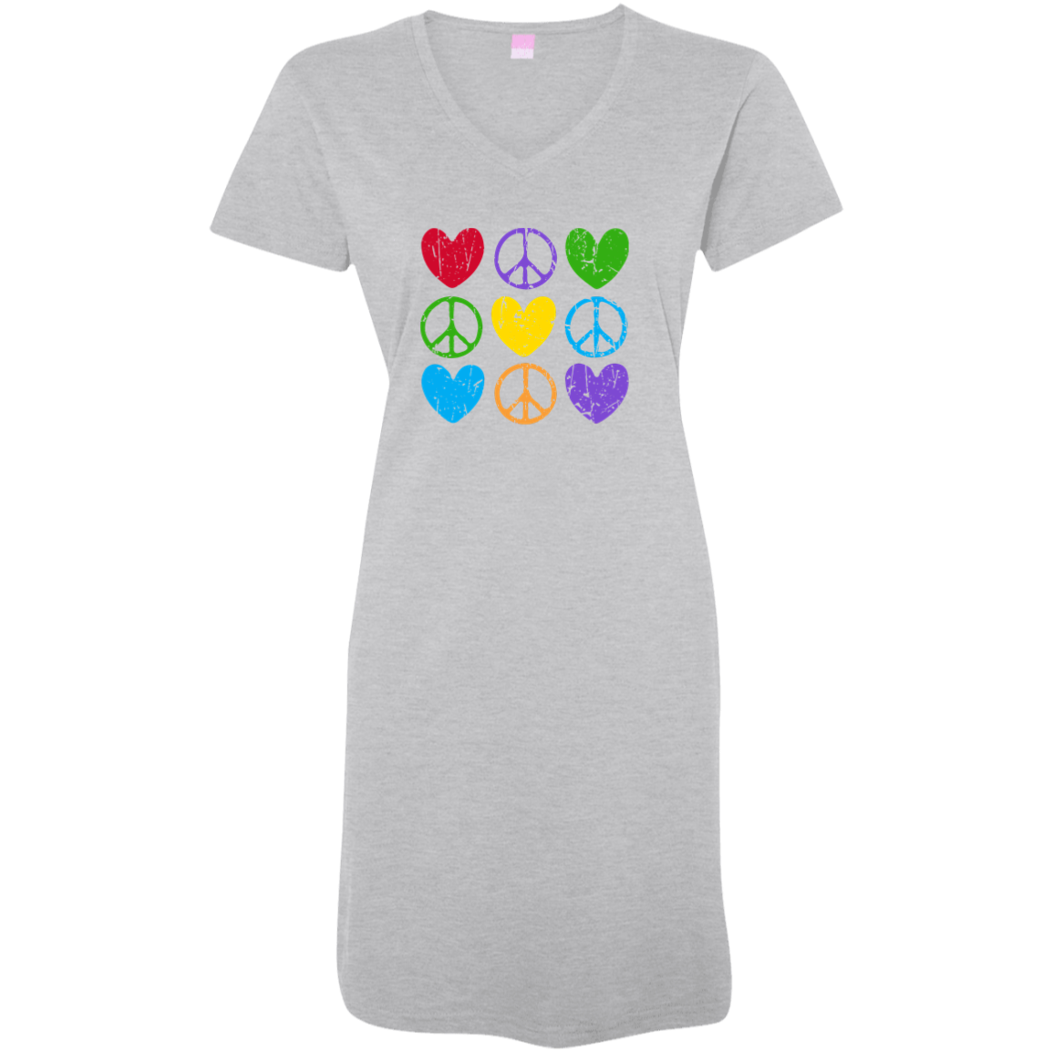 Peace & Love Ladies' V-Neck Cover-Up