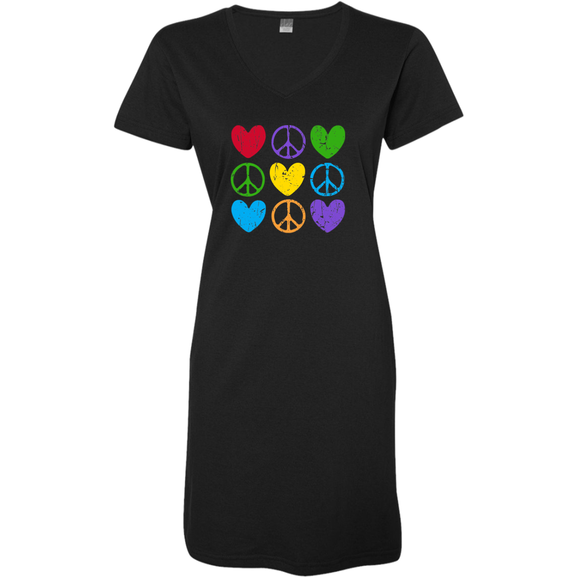 Peace & Love Ladies' V-Neck Cover-Up