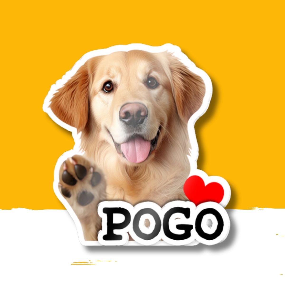 Personalized Picture Magnets Fridge - Dog Magnet