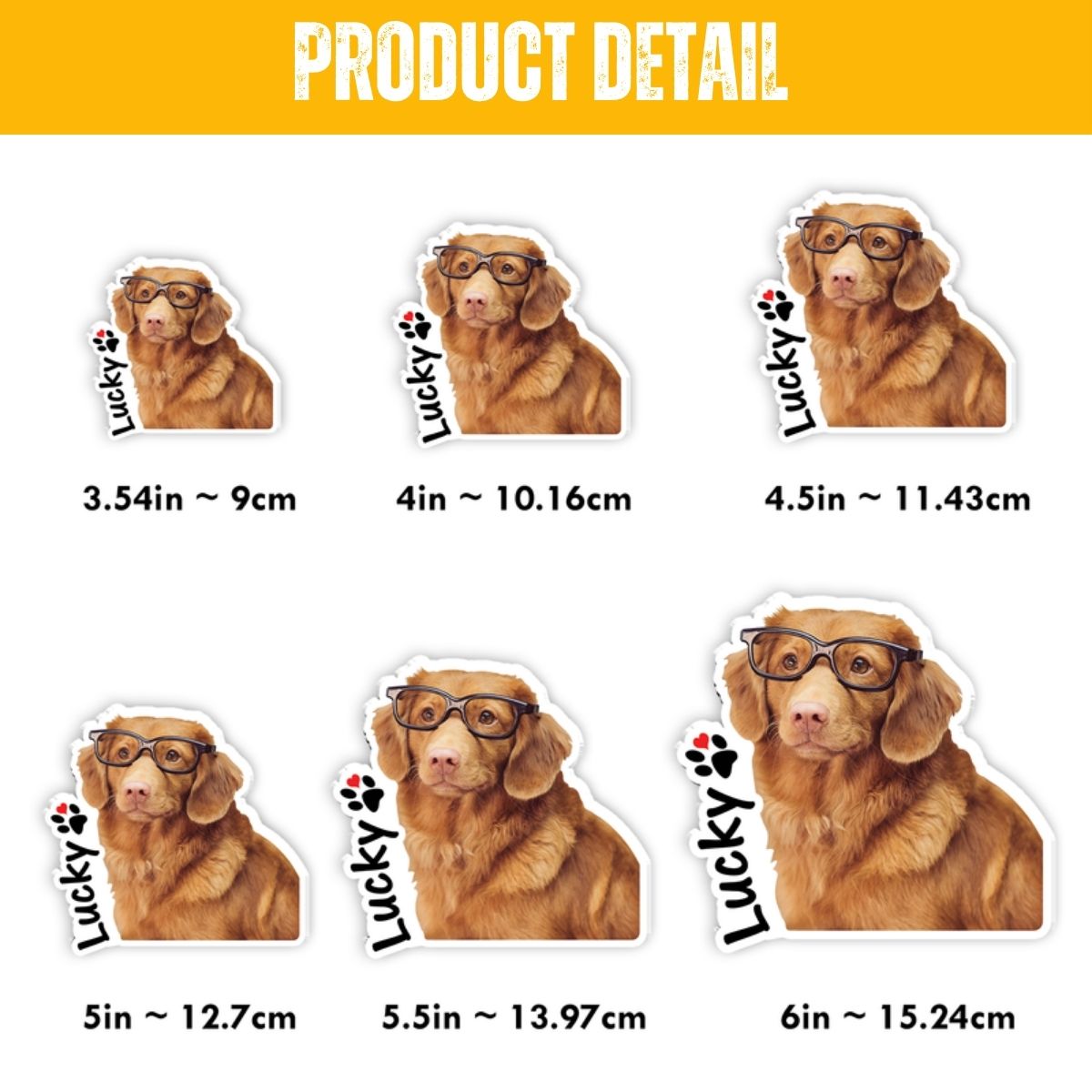Personalized Picture Magnets Fridge - Dog Magnet